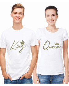 KING AND QUEEN - WHITE